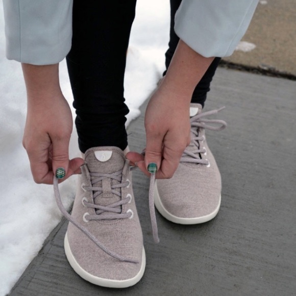 Allbirds blush tui tan wool running tennis shoe - Picture 2 of 8